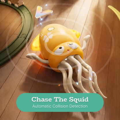SleepySquid™ – Electric Dancing, Glowing, Crawling Squid Toy