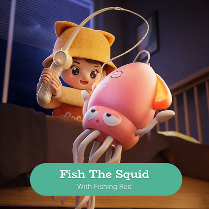 SleepySquid™ – Electric Dancing, Glowing, Crawling Squid Toy
