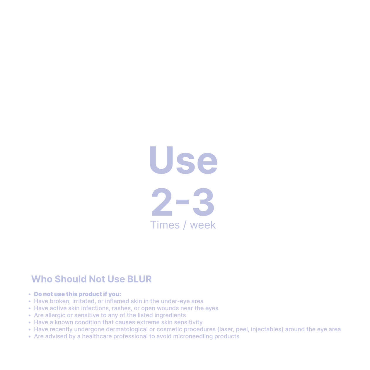 BLUR™ Microneedle Under-Eye Patches