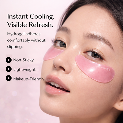 Under Eye Patches for Dark Circles & Puffiness – AWAKE™ Hydrogel Peptide Eye Masks (60 Patches)