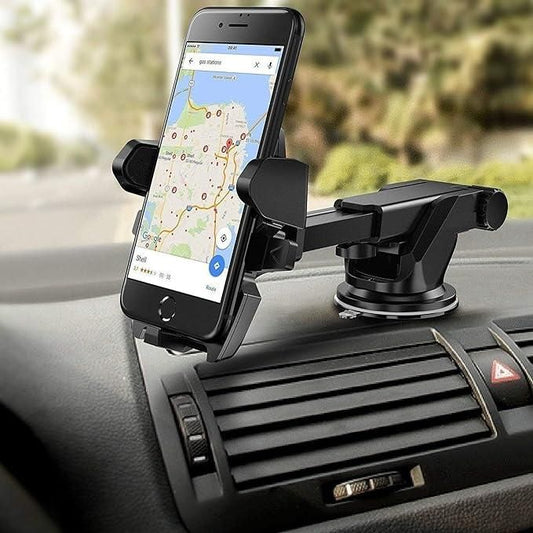 Revolex Zoom Star Pros Car Mobile Holder For Dashboard Black