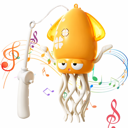 SleepySquid™ – Electric Dancing, Glowing, Crawling Squid Toy