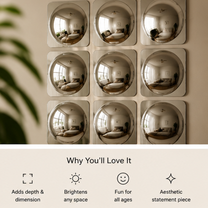 Bubble™  Interactive Sensory Mirrors. Made to move your space