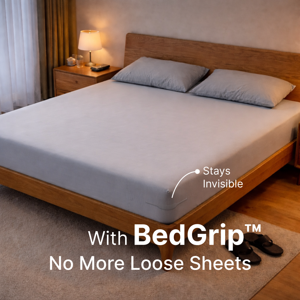 BedGrip™ Bedsheet Grippers | No More Loose Sheets