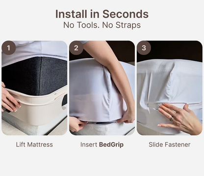 BedGrip™ Bedsheet Grippers | No More Loose Sheets