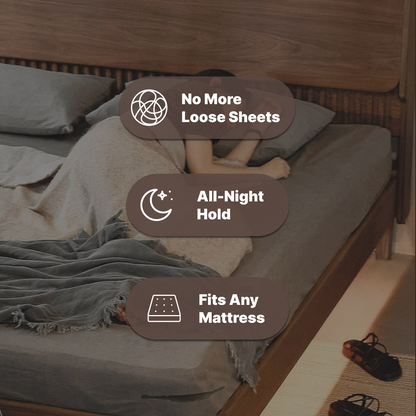 BedGrip™ Bedsheet Grippers | No More Loose Sheets