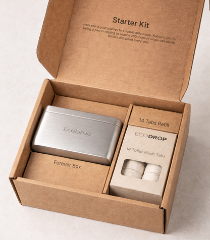 EcoDrop™ Toilet Flush Tabs | Starter kit
