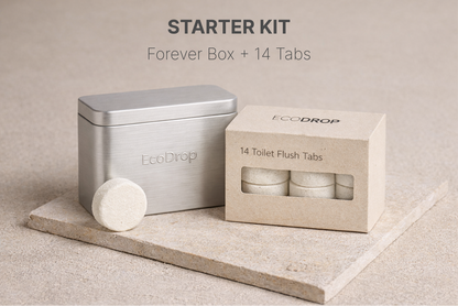 EcoDrop™ Toilet Flush Tabs | Starter kit